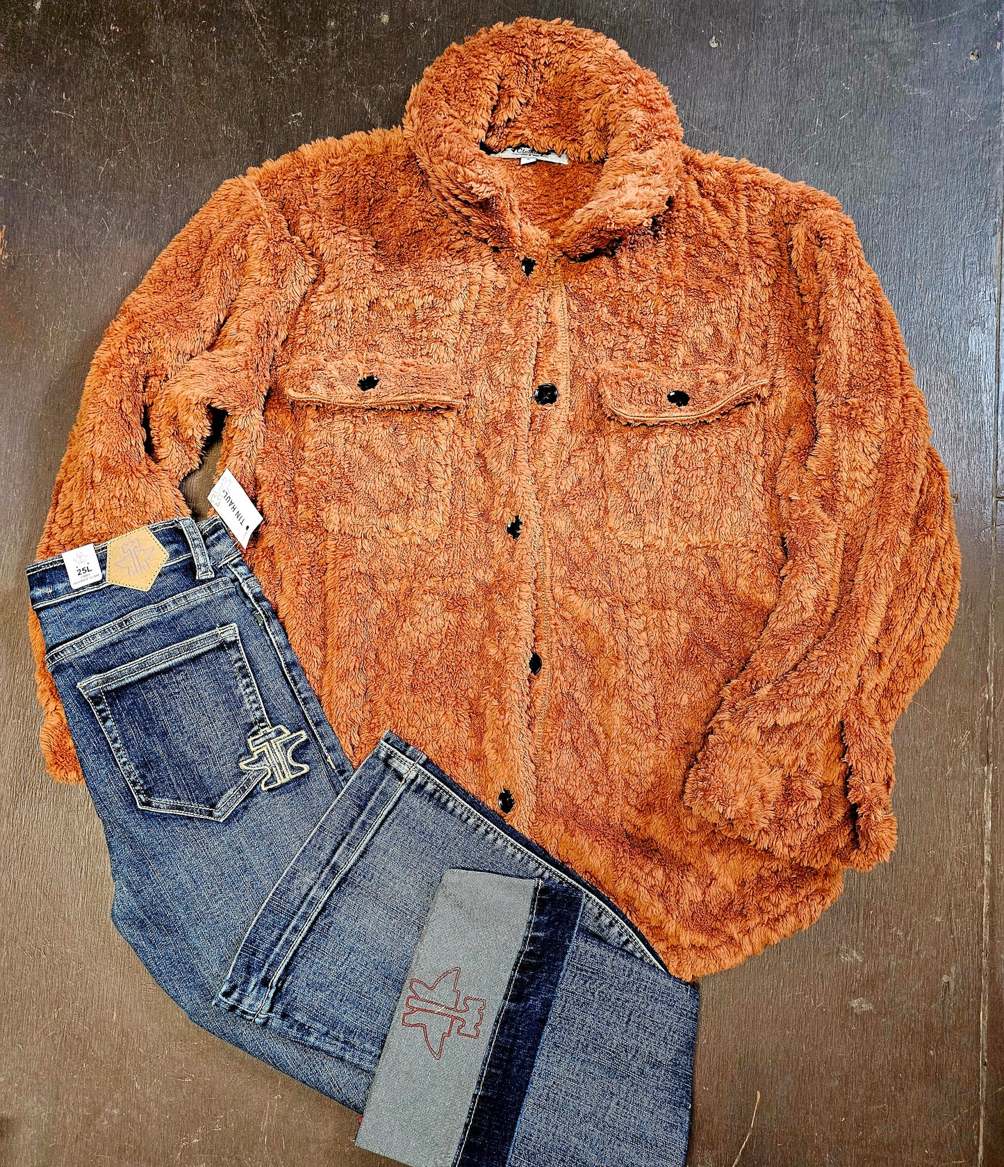 Ladies Rust Jacket