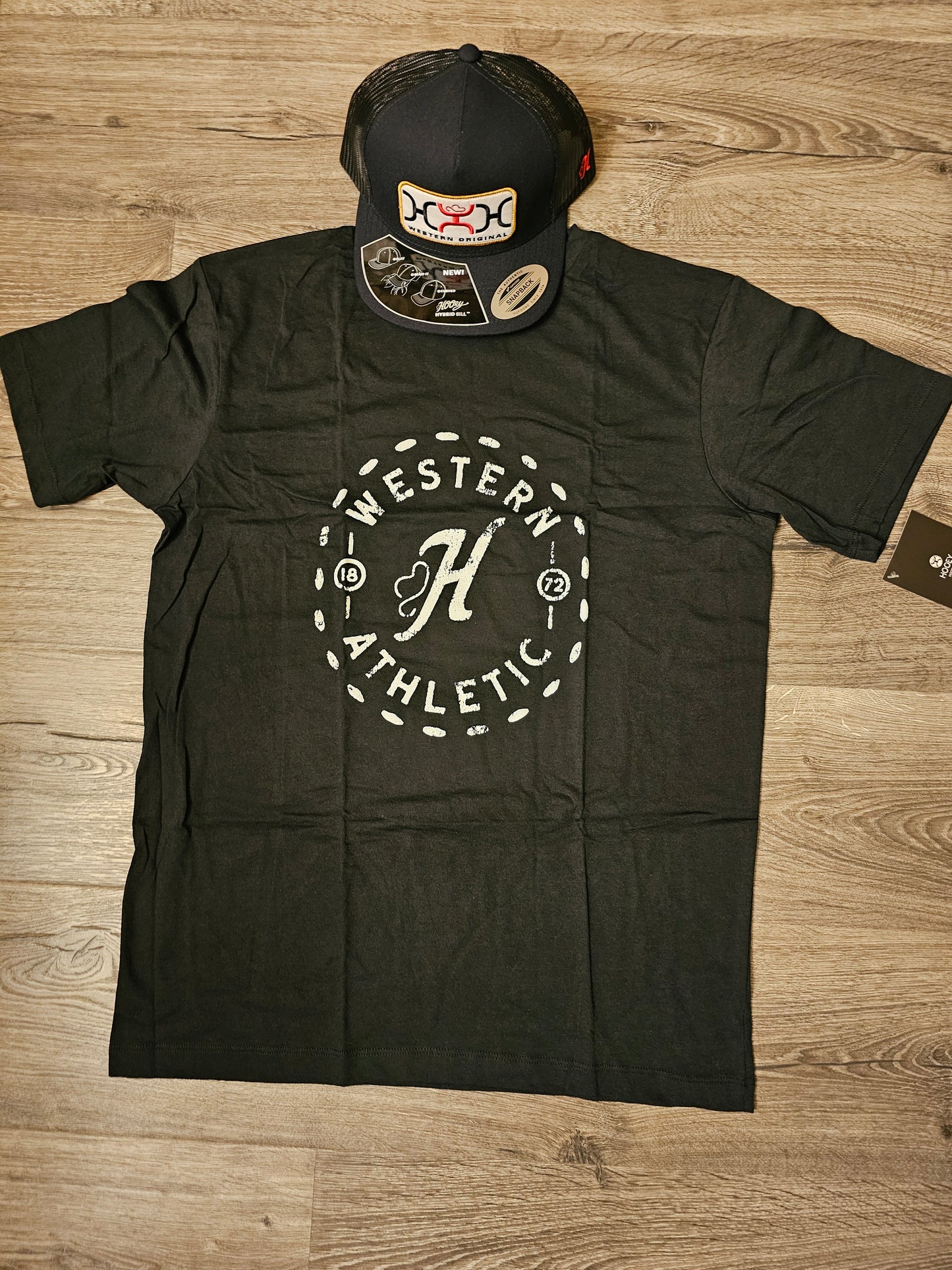 Men's Hooey Spur Black Tee