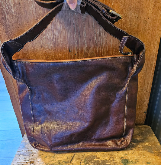 Star Brand Hand-Tooled Bag