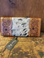 Moonflower Falls Hand-Tooled Clutch Wallet