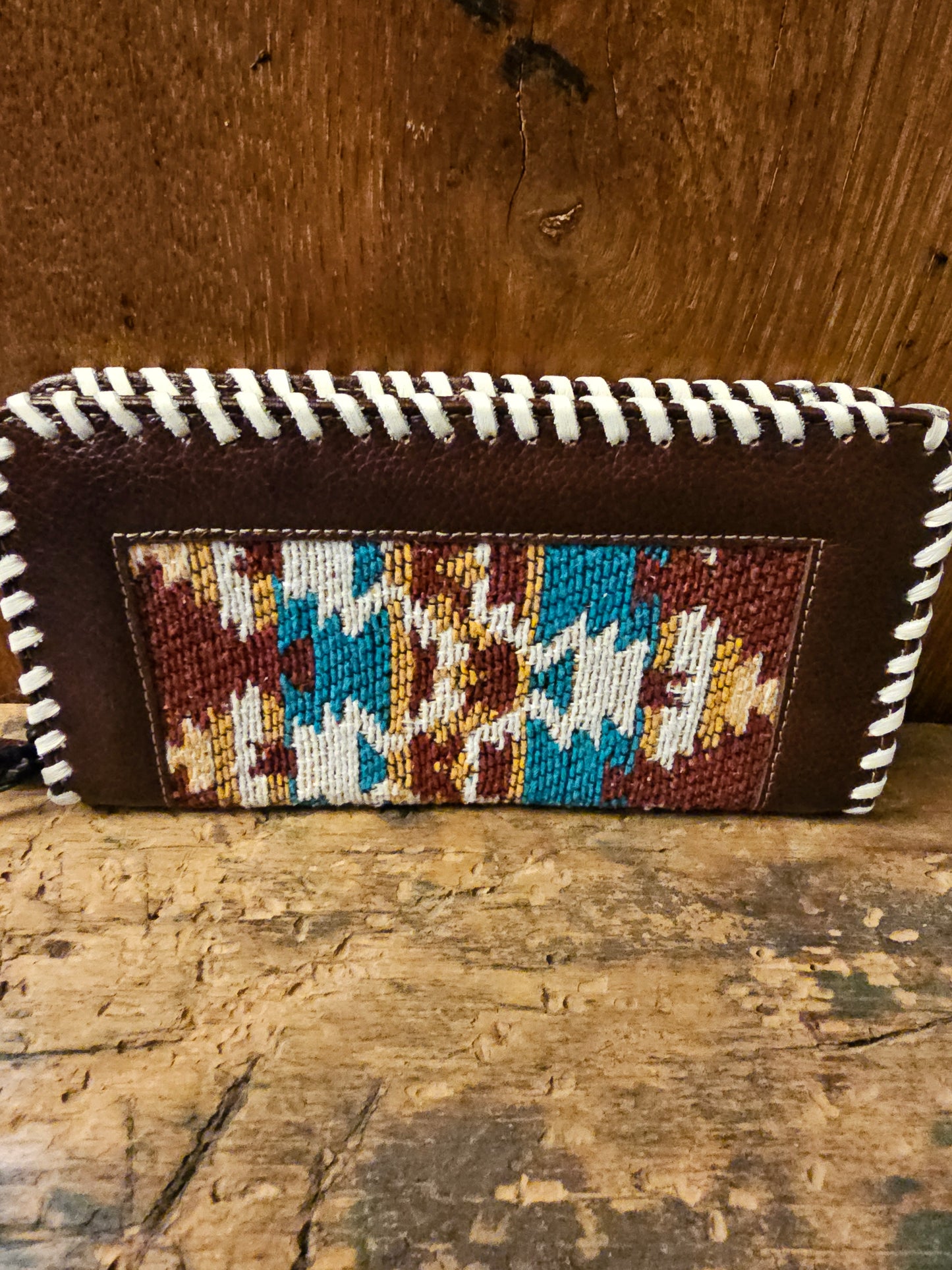 Sunshine Braided Edge Wallet