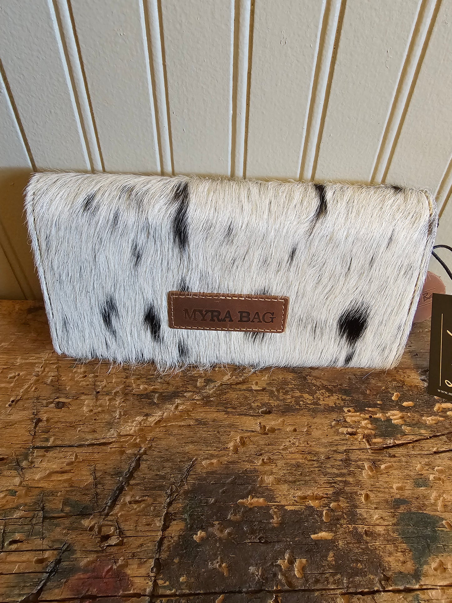 Bloomin' Steer Hand-Tooled Wallet