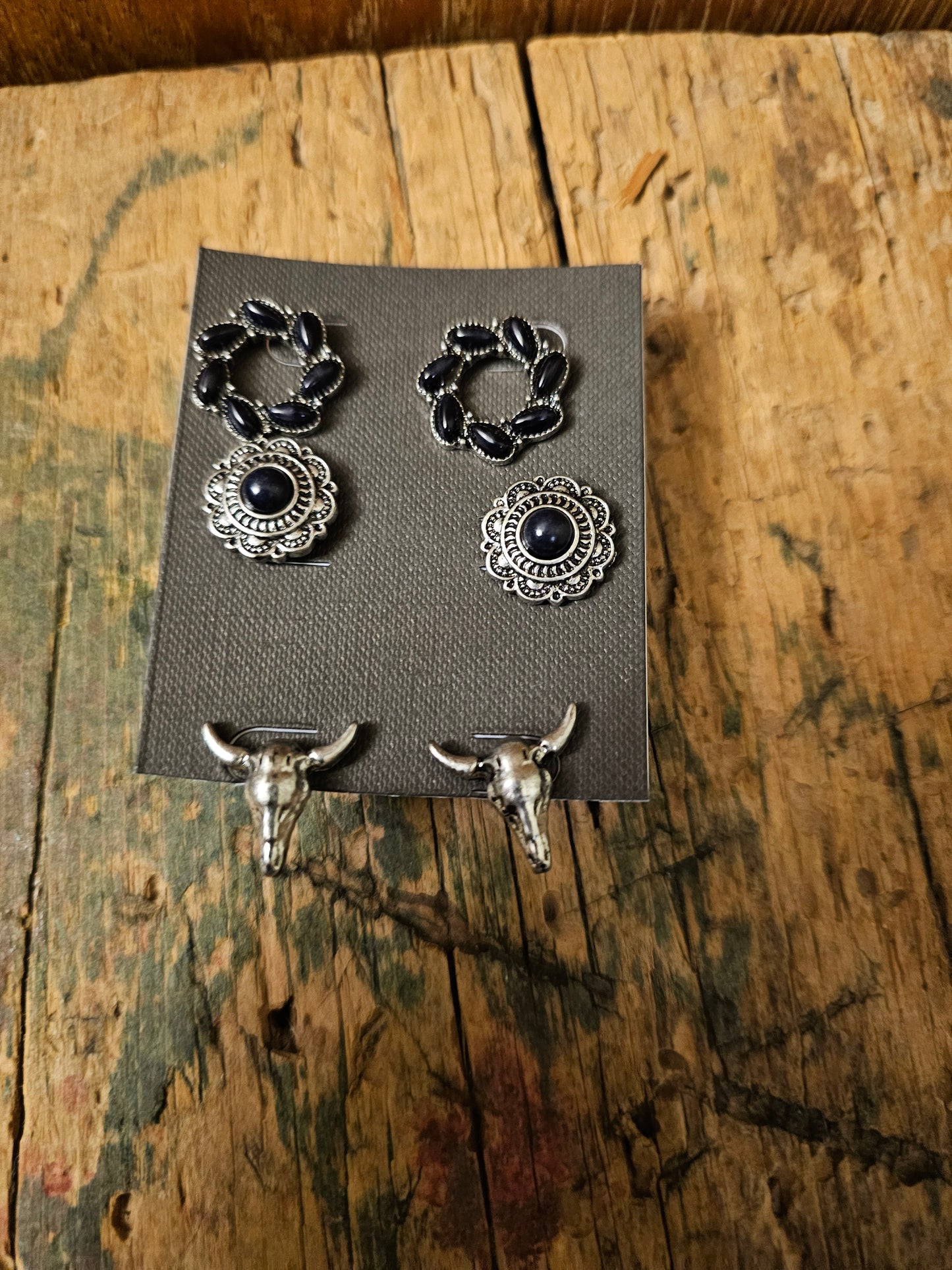 Western Earrings Set