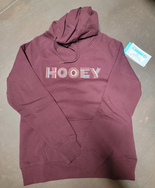 Ladies Hooey Maroon Hoody