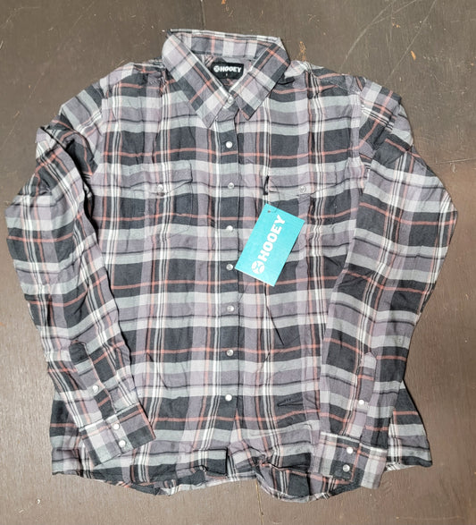 Ladies Hooey Flannel Long Sleeve